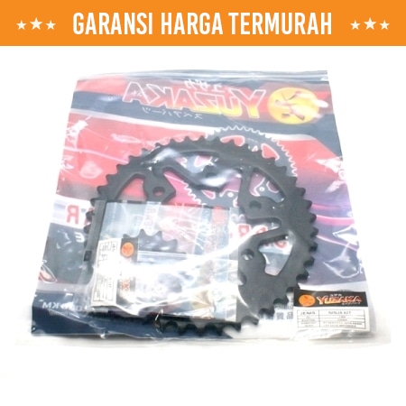 GEAR SET DPN,BLK YUZAKA NINJA
